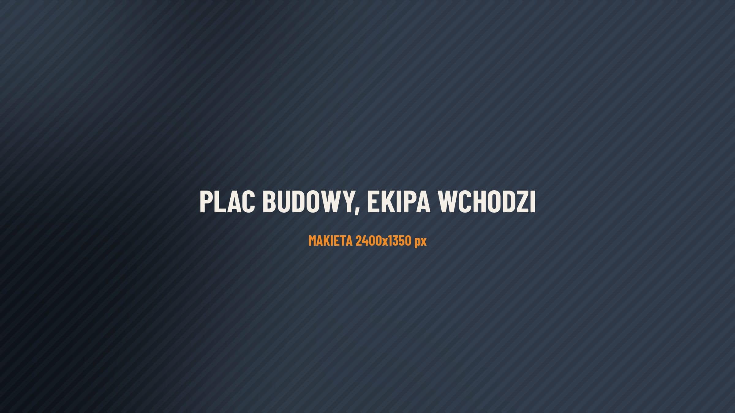 Ekipa budowlana wchodząca na plac budowy o poranku