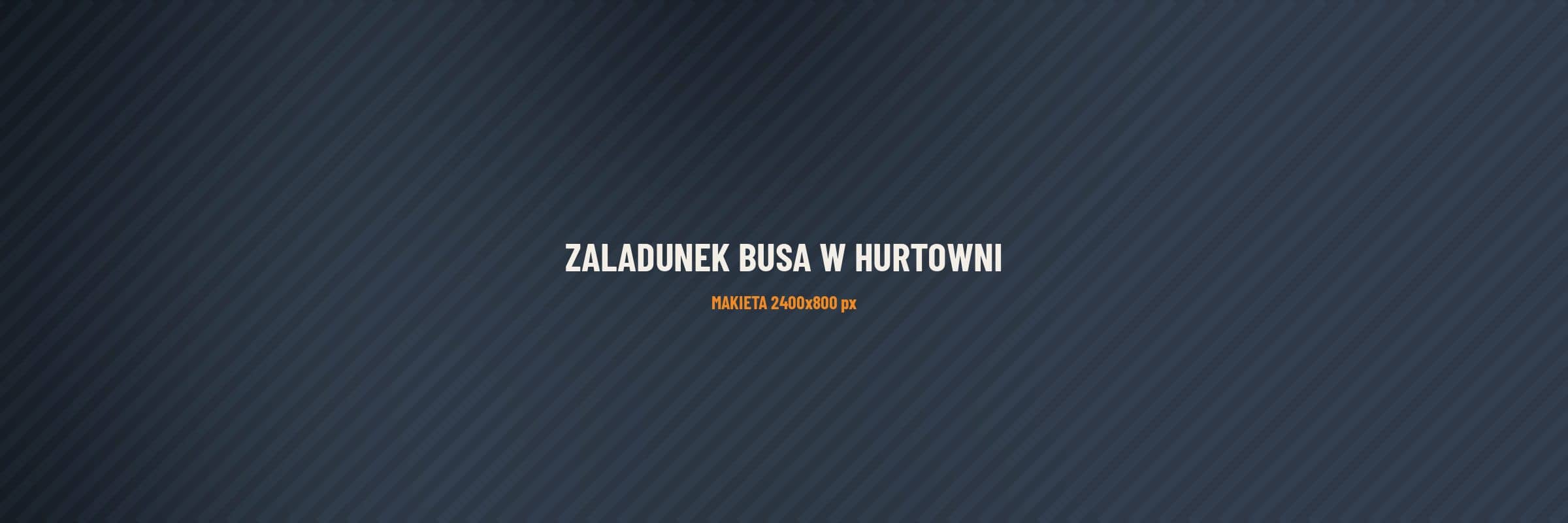 Załadunek busa kablami w hurtowni elektrycznej